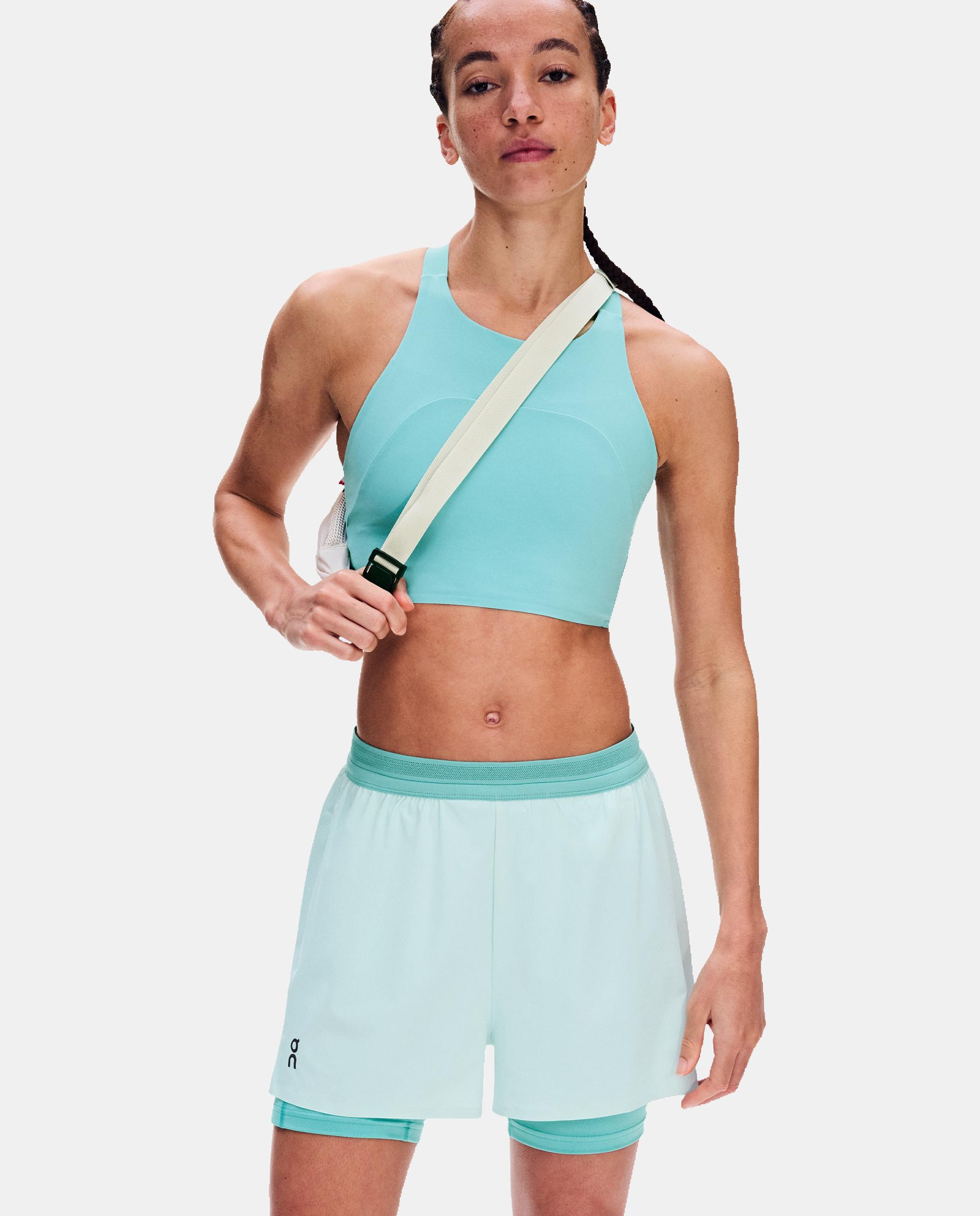 Pantalón corto de mujer 3" Performance 2/1 Shorts ON - Azul Azul-1
