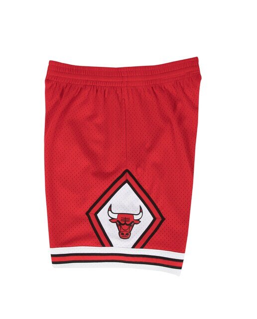 Pantalón corto de hombre Swingman Chicago Bulls Mitchell and Ness - Rojo Rojo-2