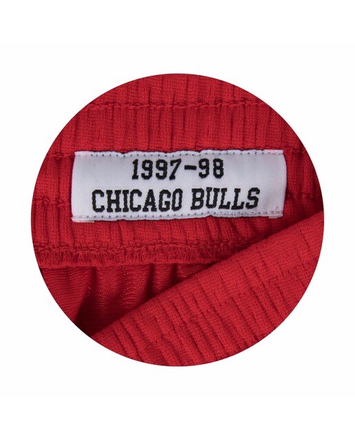 Pantalón corto de hombre Swingman Chicago Bulls Mitchell and Ness - Rojo Rojo-3