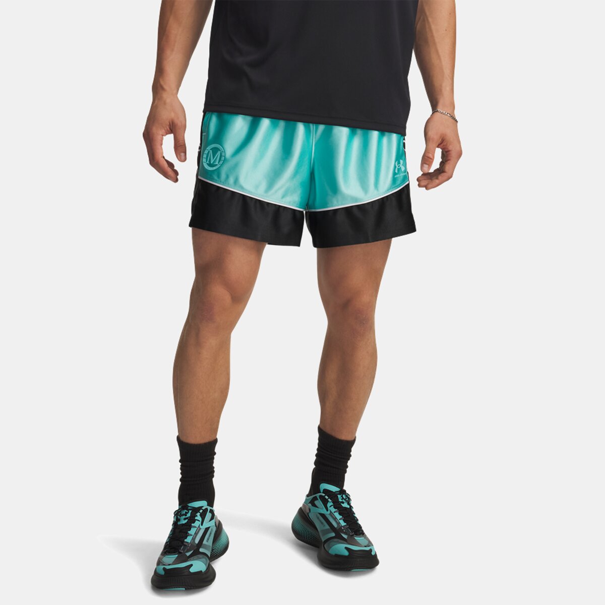 Calções de Homem x Mansory Terrace Short Azul-1