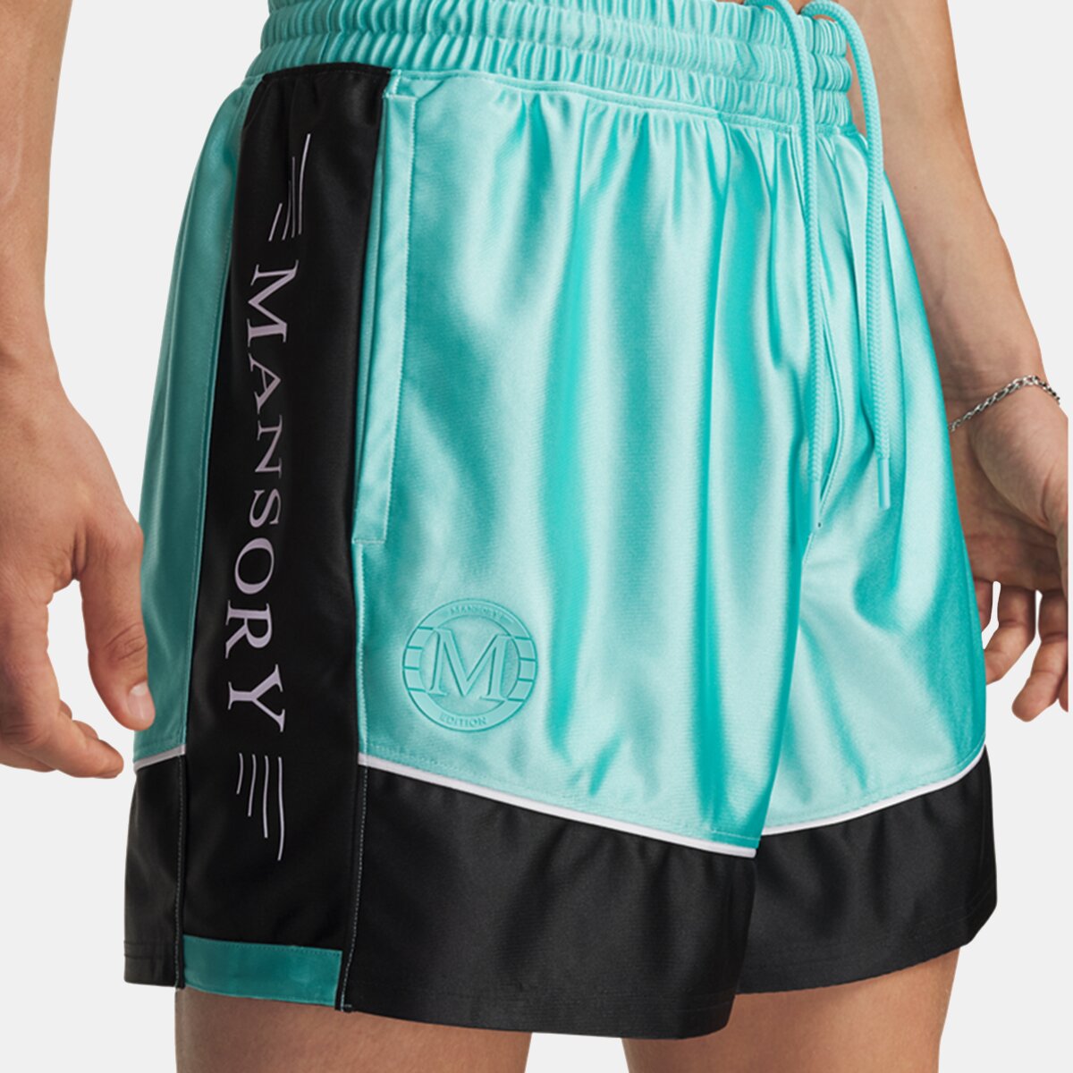 Calções de Homem x Mansory Terrace Short Azul-2