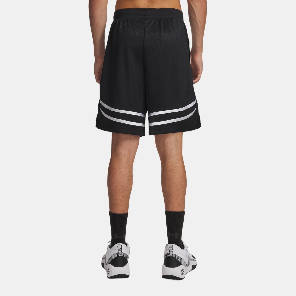 Calções de Basquetebol de Homem Curry Sig Short Preto-2