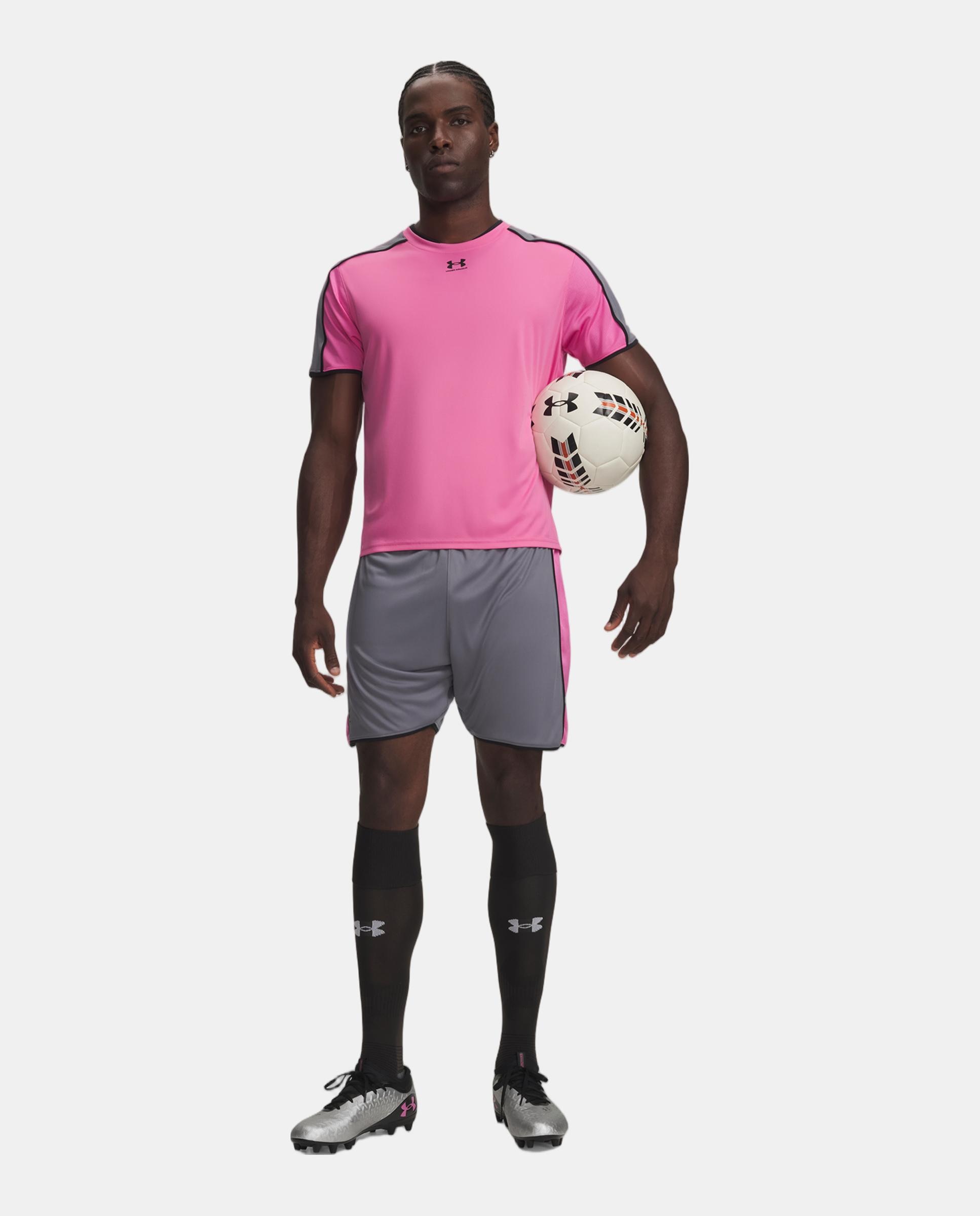 Calções de Homem Challenger Train Short Under Armour Cinzento-3