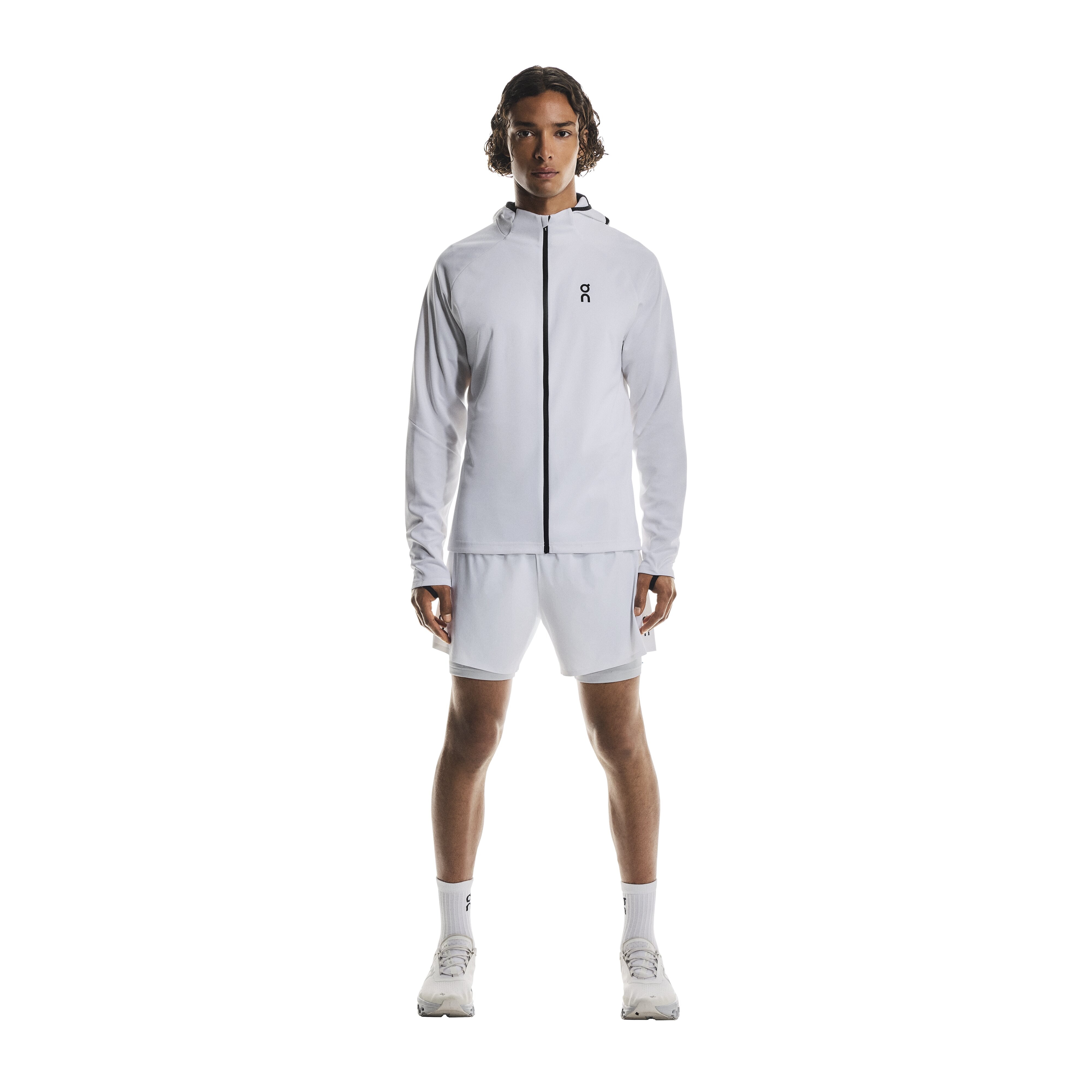Pantalón corto de hombre 5" Performance 2/1 Shorts On - Blanco Blanco-5