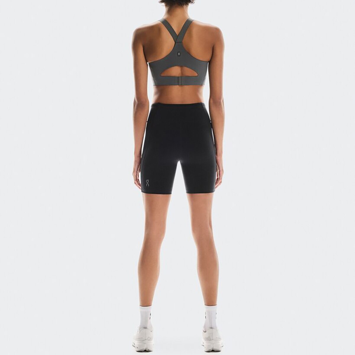 Malla de mujer Performance Tights Short ON - Negro Negro-5