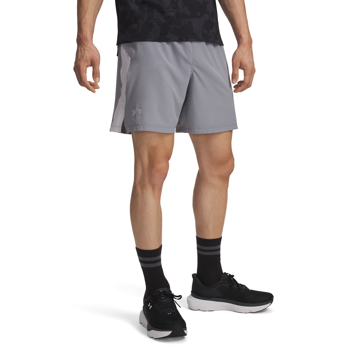 Calções de Homem UA Launch Pro 7'' Shorts Cinzento-1
