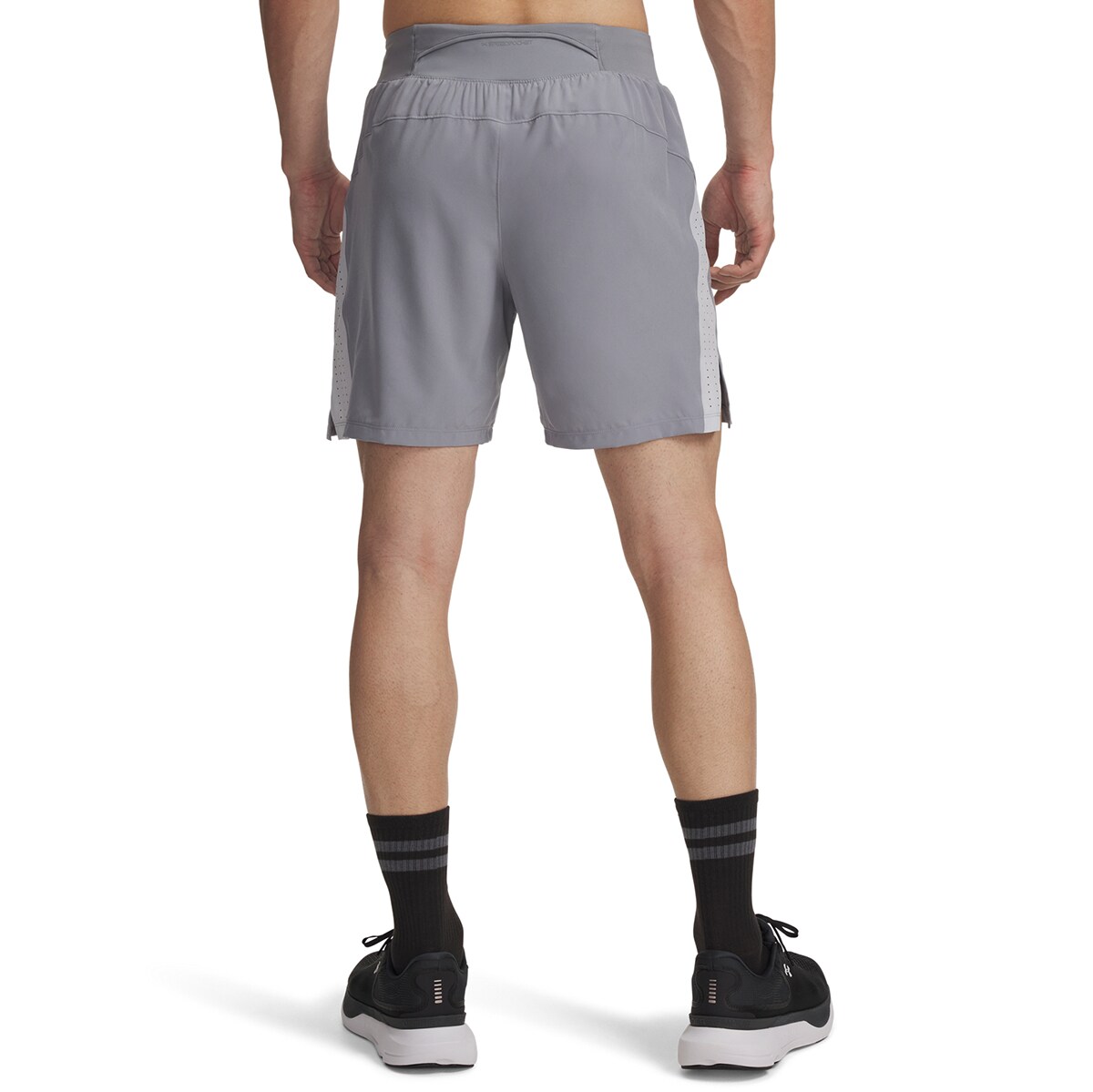 Calções de Homem UA Launch Pro 7'' Shorts Cinzento-2