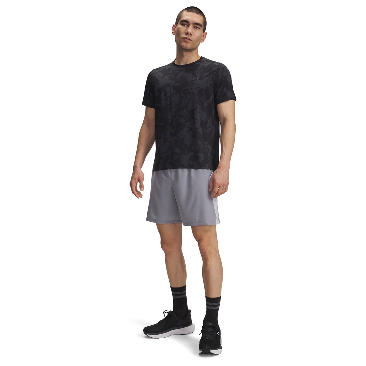 Calções de Homem UA Launch Pro 7'' Shorts Cinzento-4