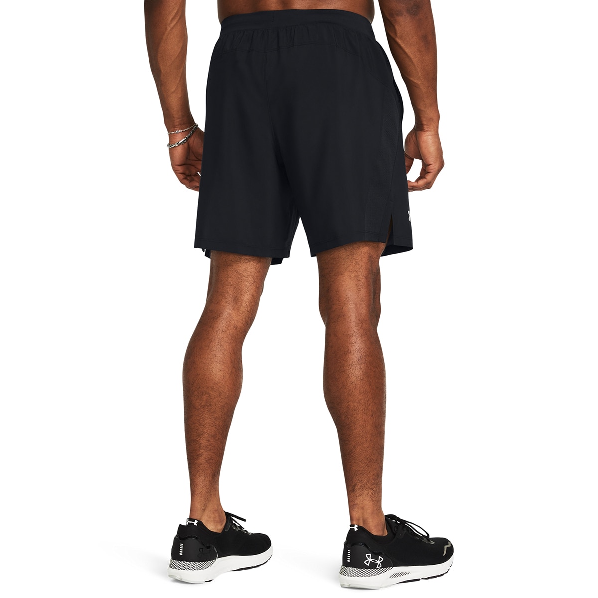 Calças de Running de Homem UA LAUNCH 7'' SHORTS Preto-2