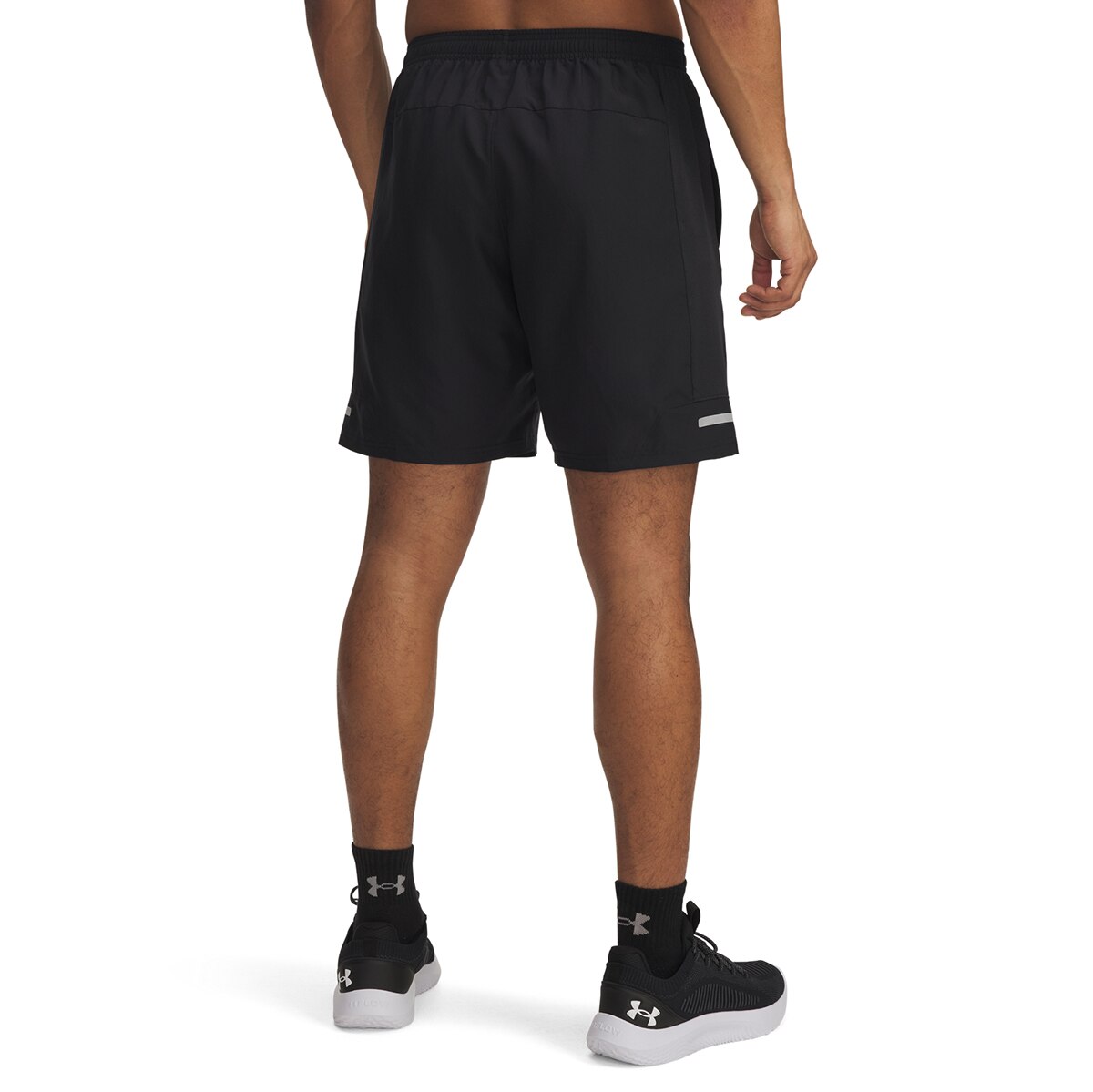 Calções de Homem UA Tech Utility Shorts Preto-2