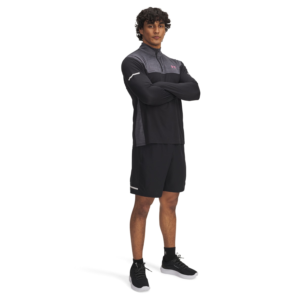 Calções de Homem UA Tech Utility Shorts Preto-3