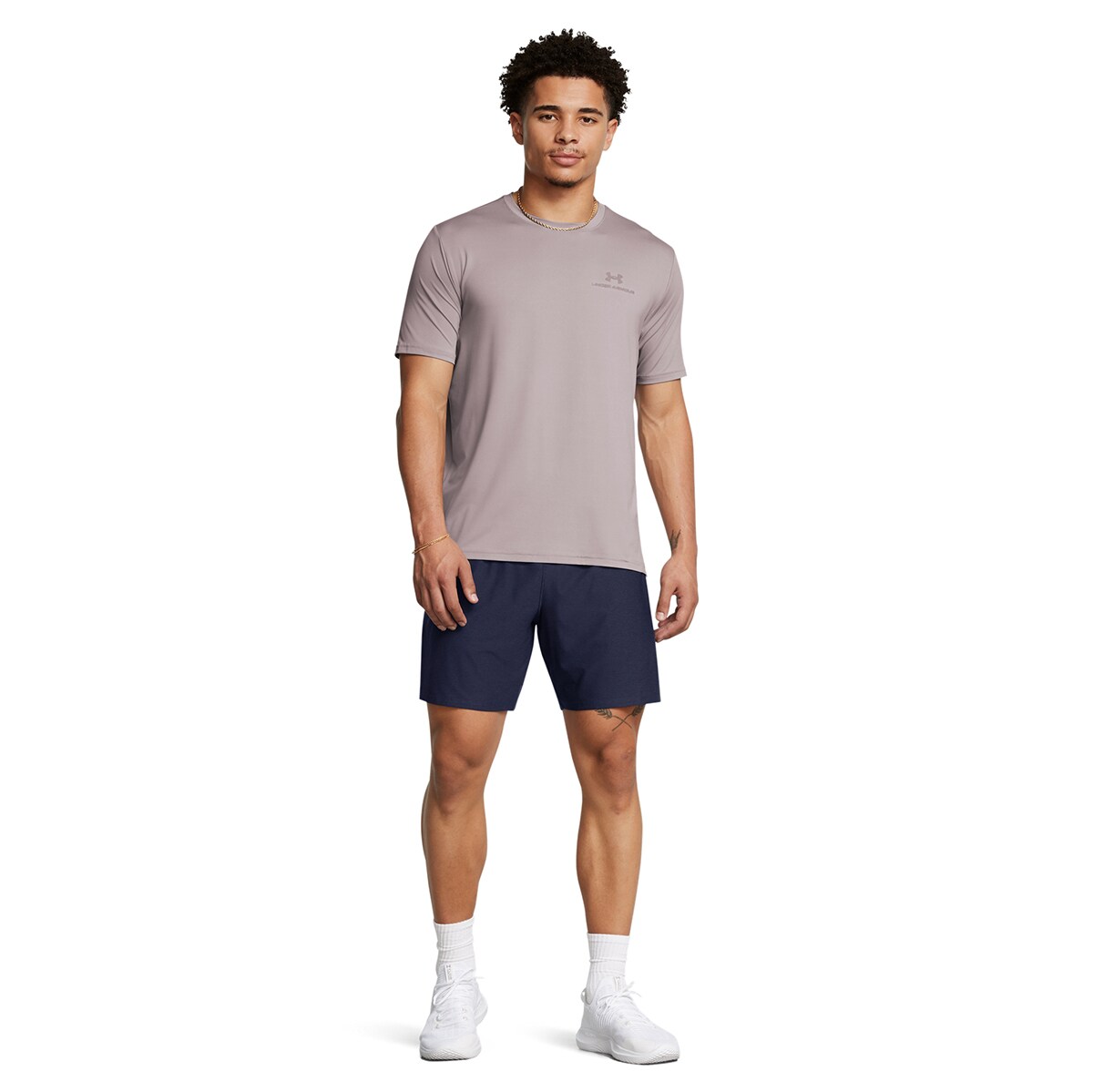 Calções de Homem Tech Vent 7in Shorts Azul-4