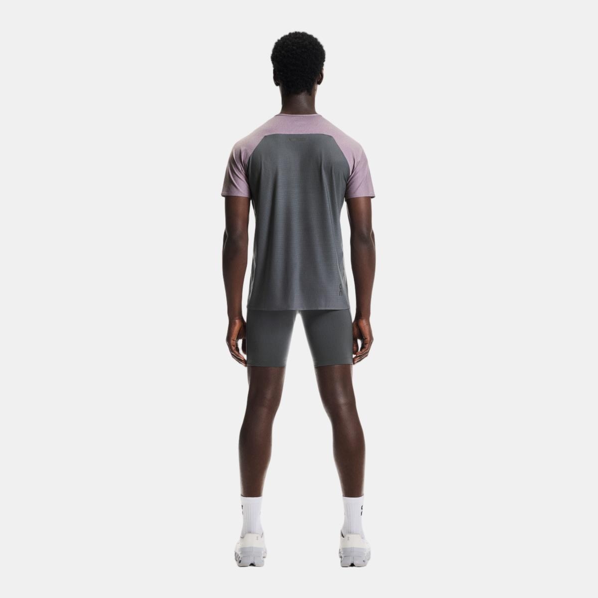 Malla corta de hombre 8" Performance Tights On - Gris Gris-2