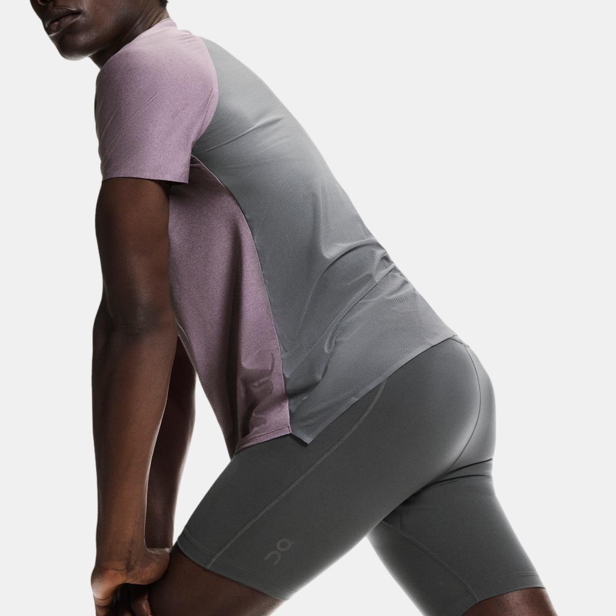 Malla corta de hombre 8" Performance Tights On - Gris Gris-3
