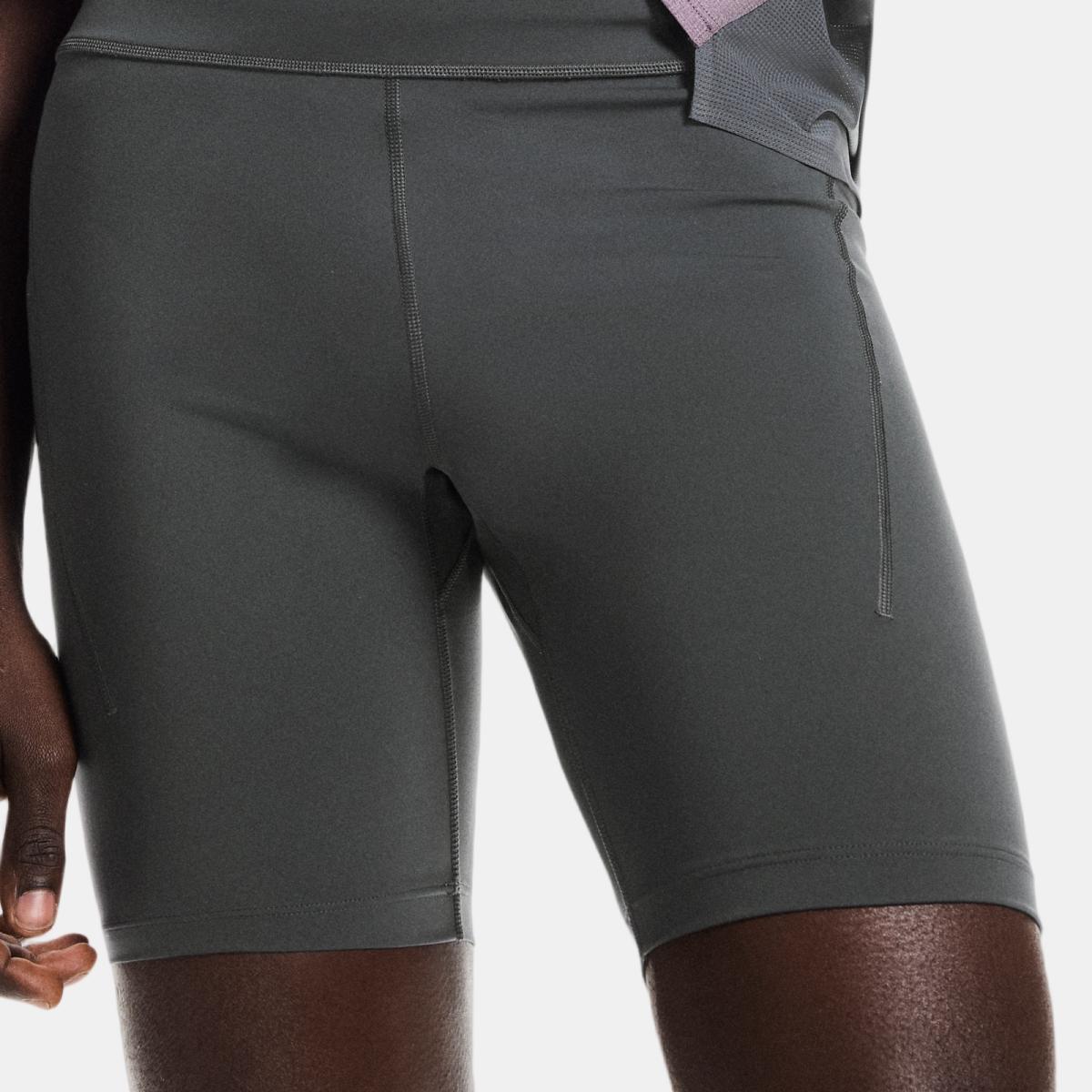 Malla corta de hombre 8" Performance Tights On - Gris Gris-4
