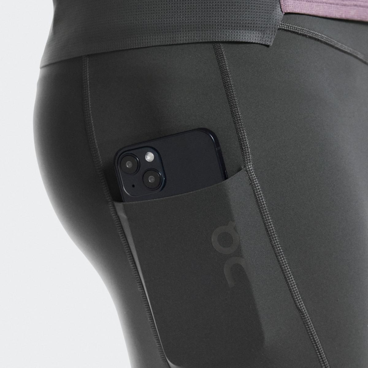 Malla corta de hombre 8" Performance Tights On - Gris Gris-7