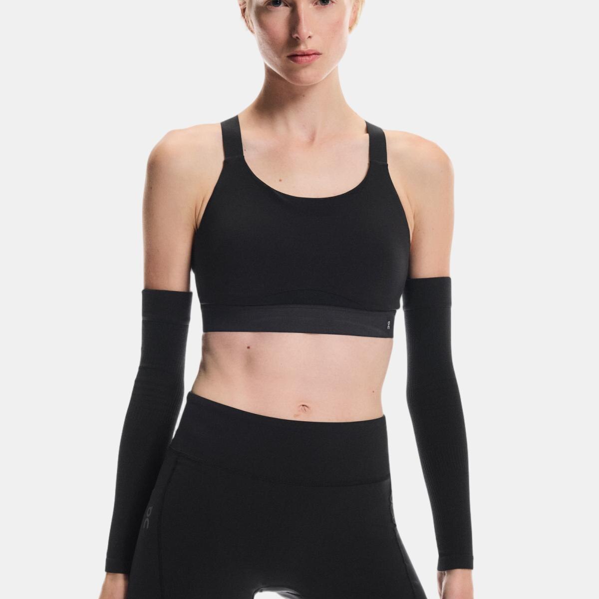 Malla corta de mujer 3" Performance Tights On - Negro Negro-3