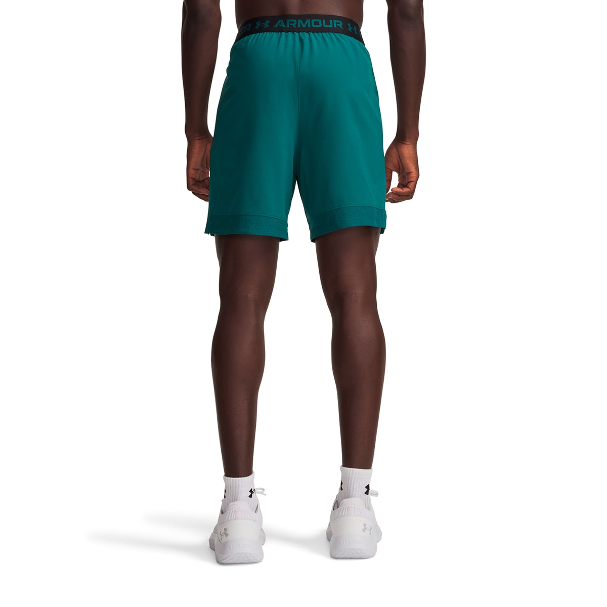 Calções de Homem Training UA Vanish Woven 6in Shorts Verde-escuro-2