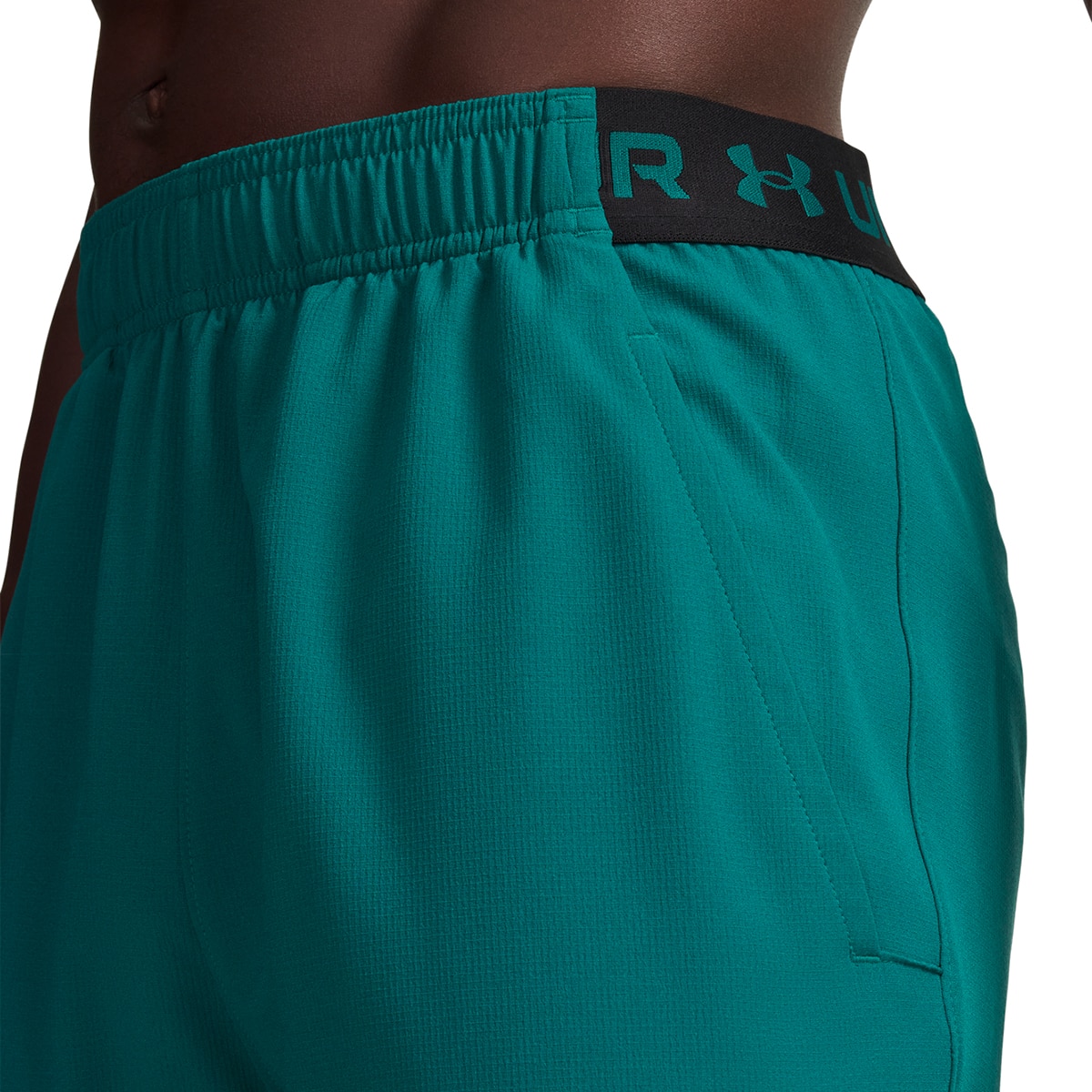 Calções de Homem Training UA Vanish Woven 6in Shorts Verde-escuro-3