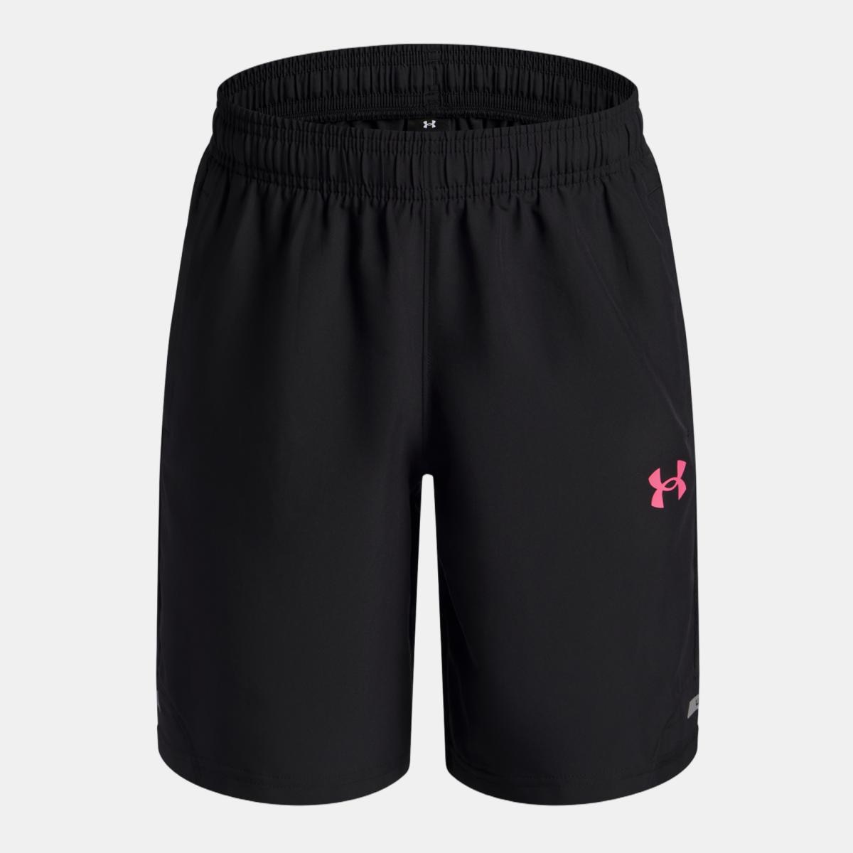 Calções de Criança Training UA Tech Utility Woven Shorts Preto-1