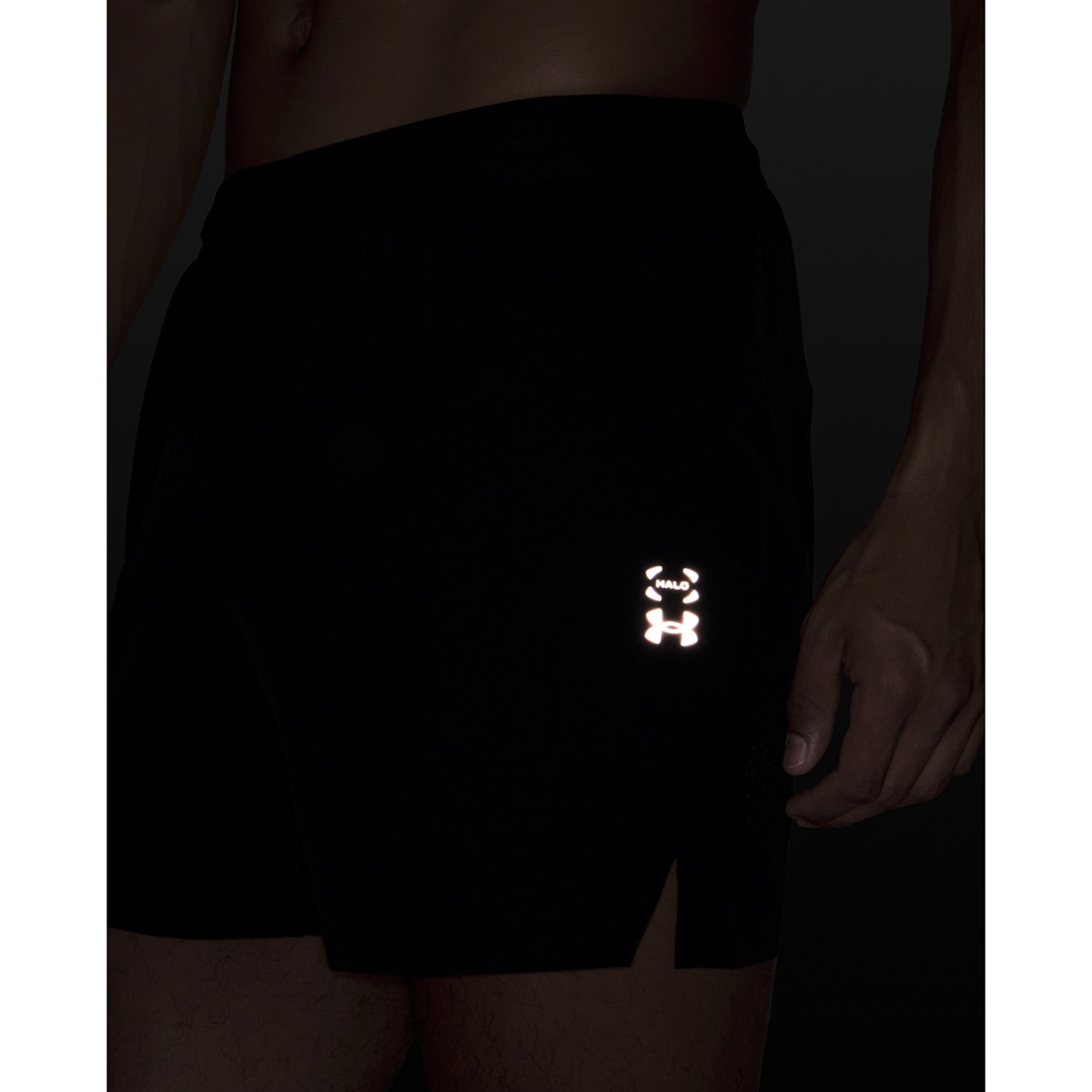 Calções de Homem Training UA Halo Train Short Preto-4