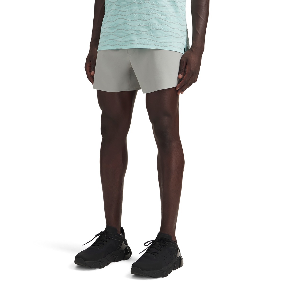 Calções de Homem Training UA Halo Train Short Cinzento-chumbo-1