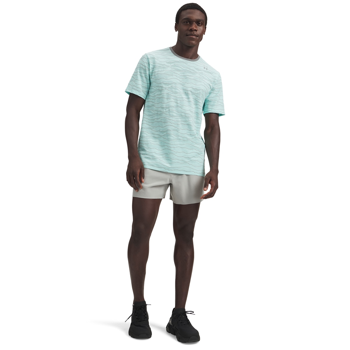 Calções de Homem Training UA Halo Train Short Cinzento-chumbo-3