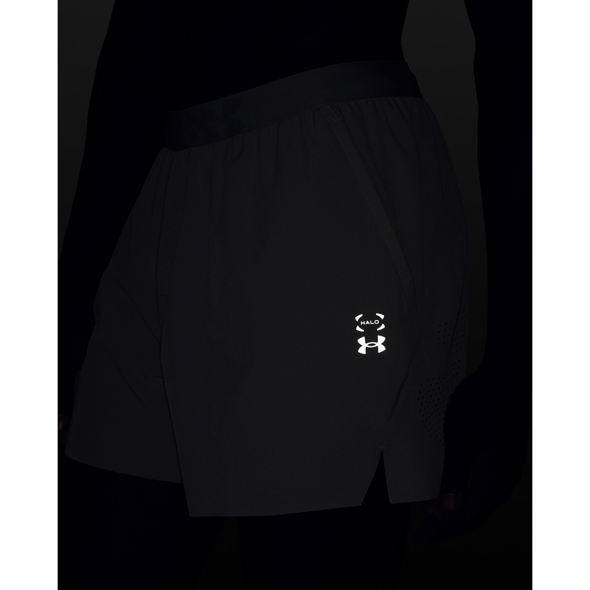 Calções de Homem Training UA Halo Train Short Cinzento-chumbo-4