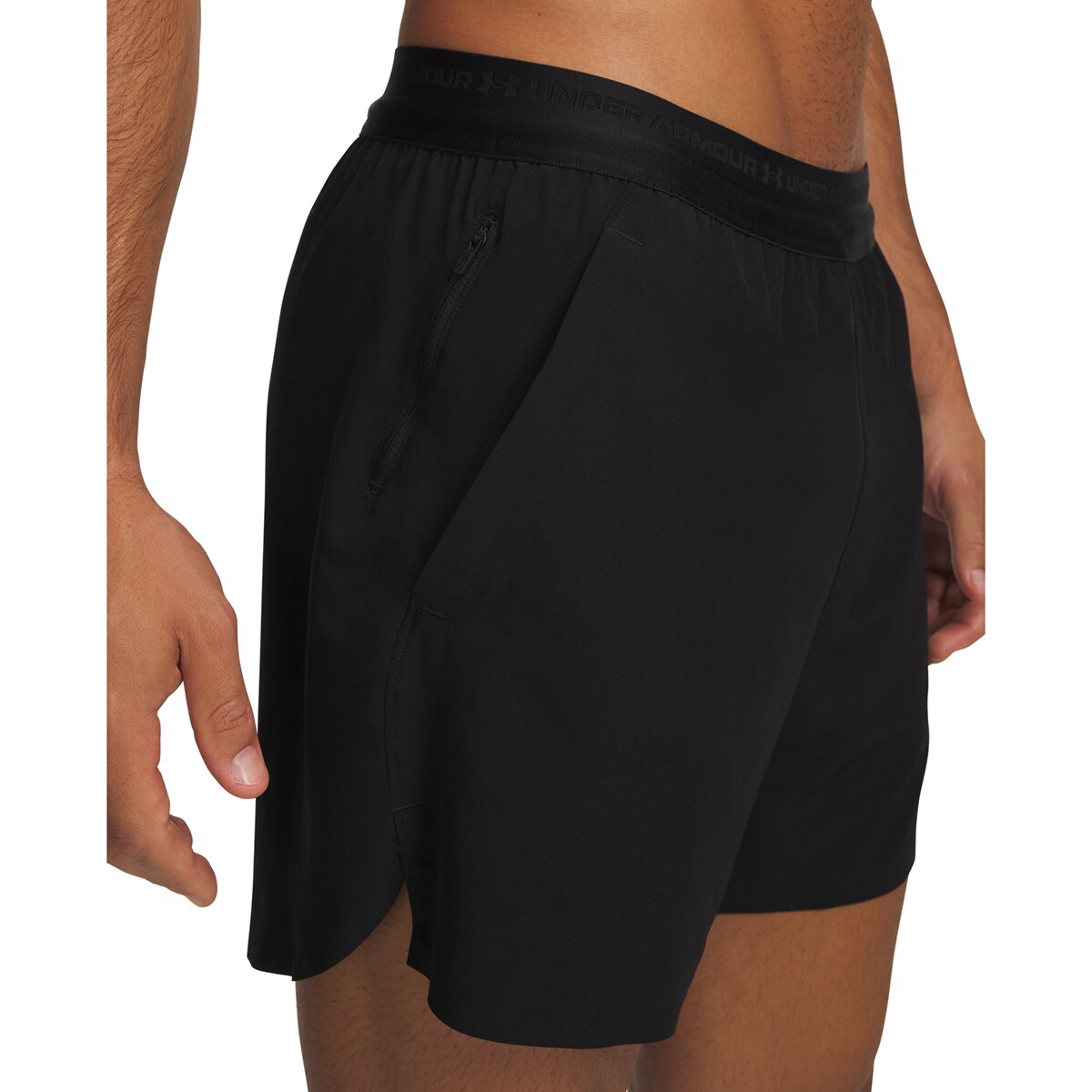 Calções de Homem UA Vanish Elite 6in Short Preto-4