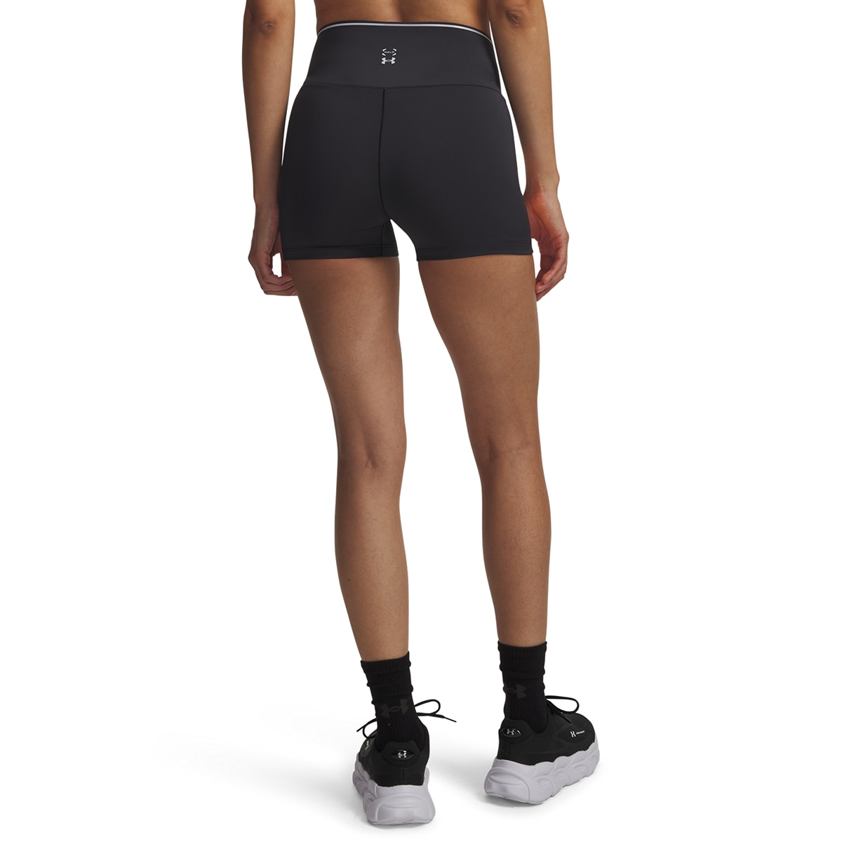 Leggings Tipo Calções de Mulher Running UA Halo Run Shorty Cinzento-escuro-2