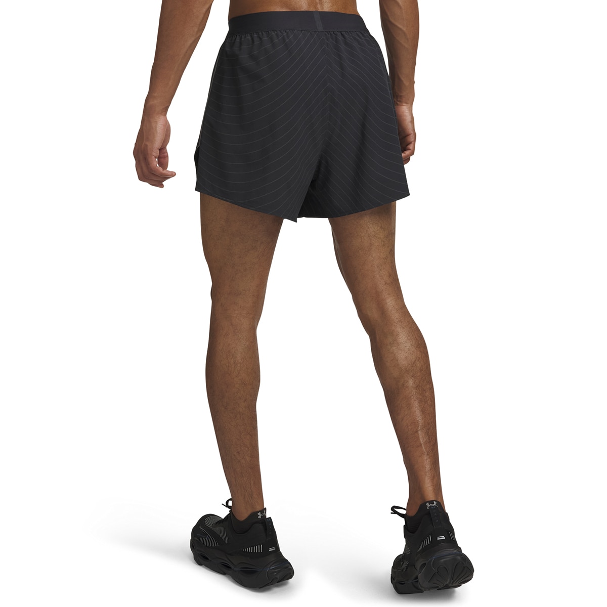 Calções de Running de Homem UA Halo Run Reflective Short Cinzento-escuro-2