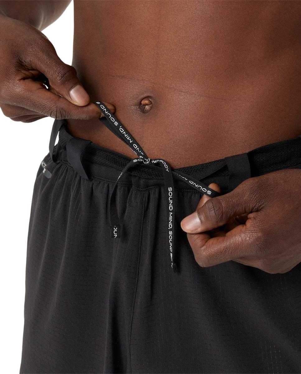 Calções de Homem Metarun 5In Short Preto-10