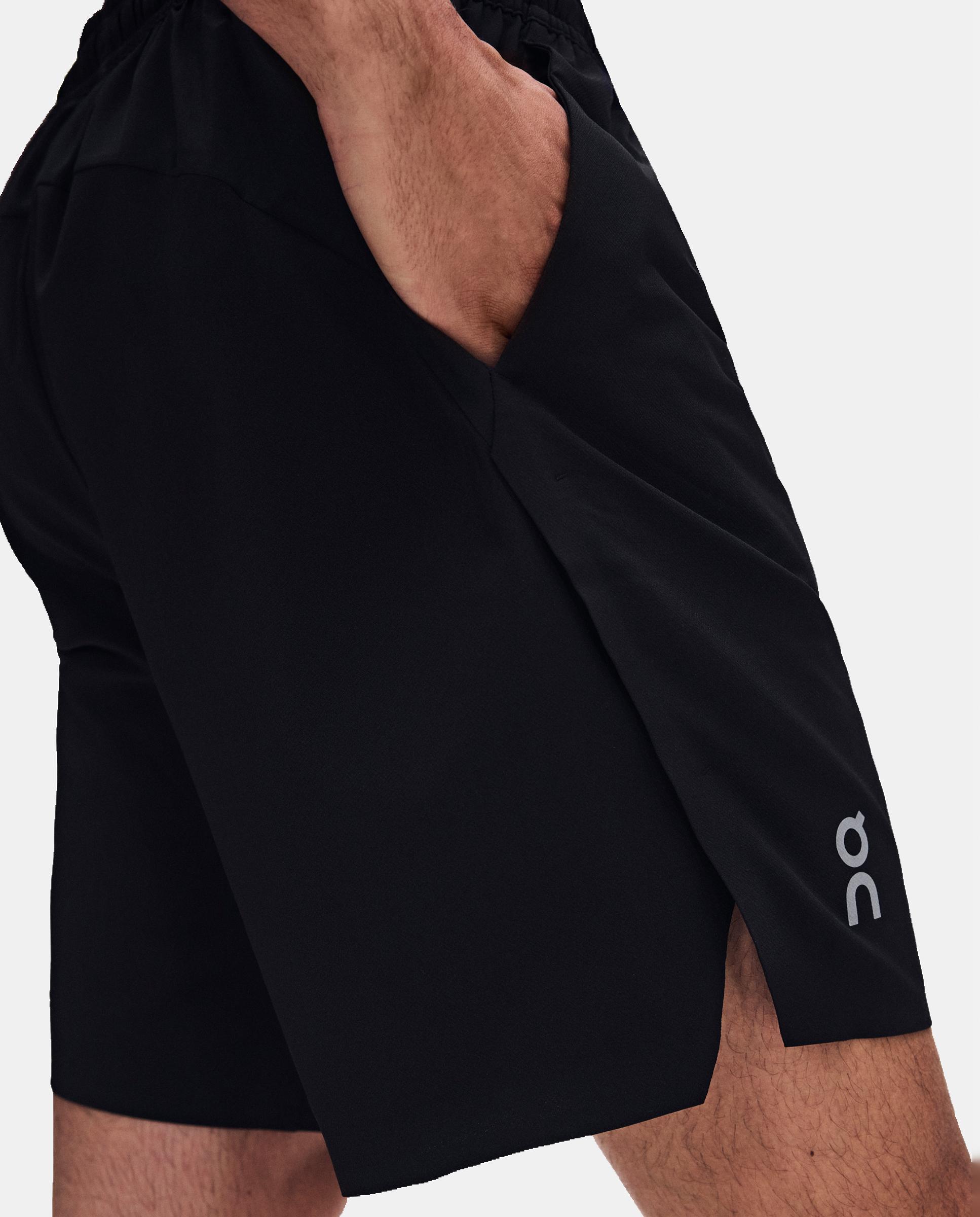 Pantalón corto de hombre Train Shorts 7" ON - Negro Negro-3