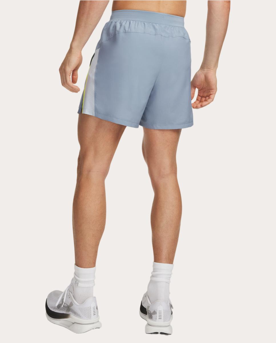 Calções de Homem UA Launch 5'' Shorts Azul-2
