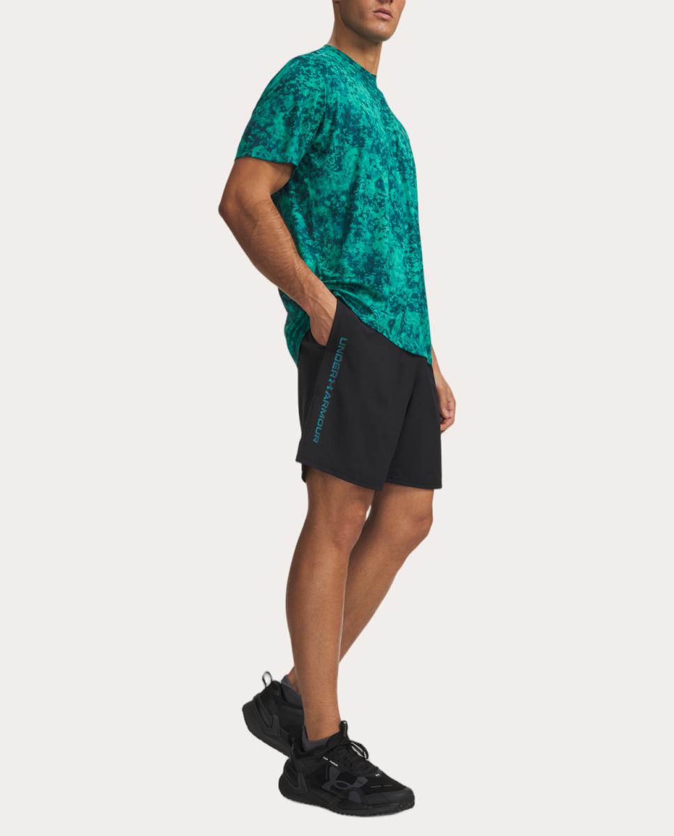 Calções de Homem UA Tech Woven Wordmark Short Preto-3