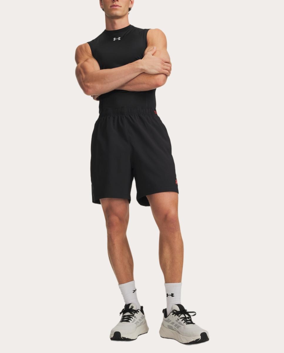 Calções de Homem UA Vanish Wven Short 2.0 6in Preto-4