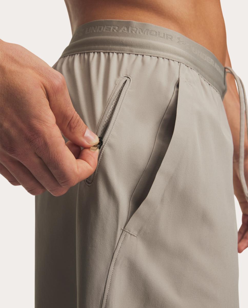 Calções de Homem UA Vanish Elite 6in Short Taupe-4