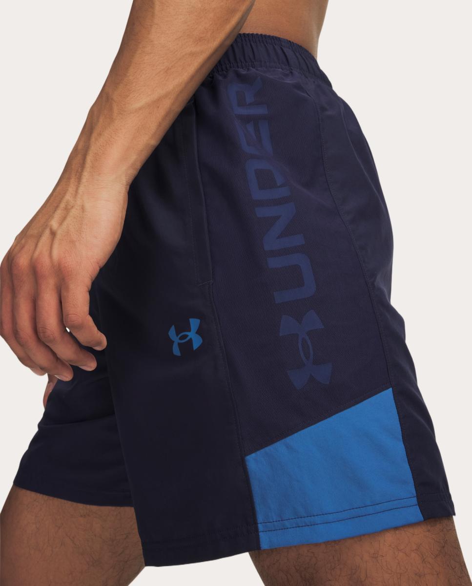 Calções de Homem UA Tech Utility Shorts Azul-noite-3