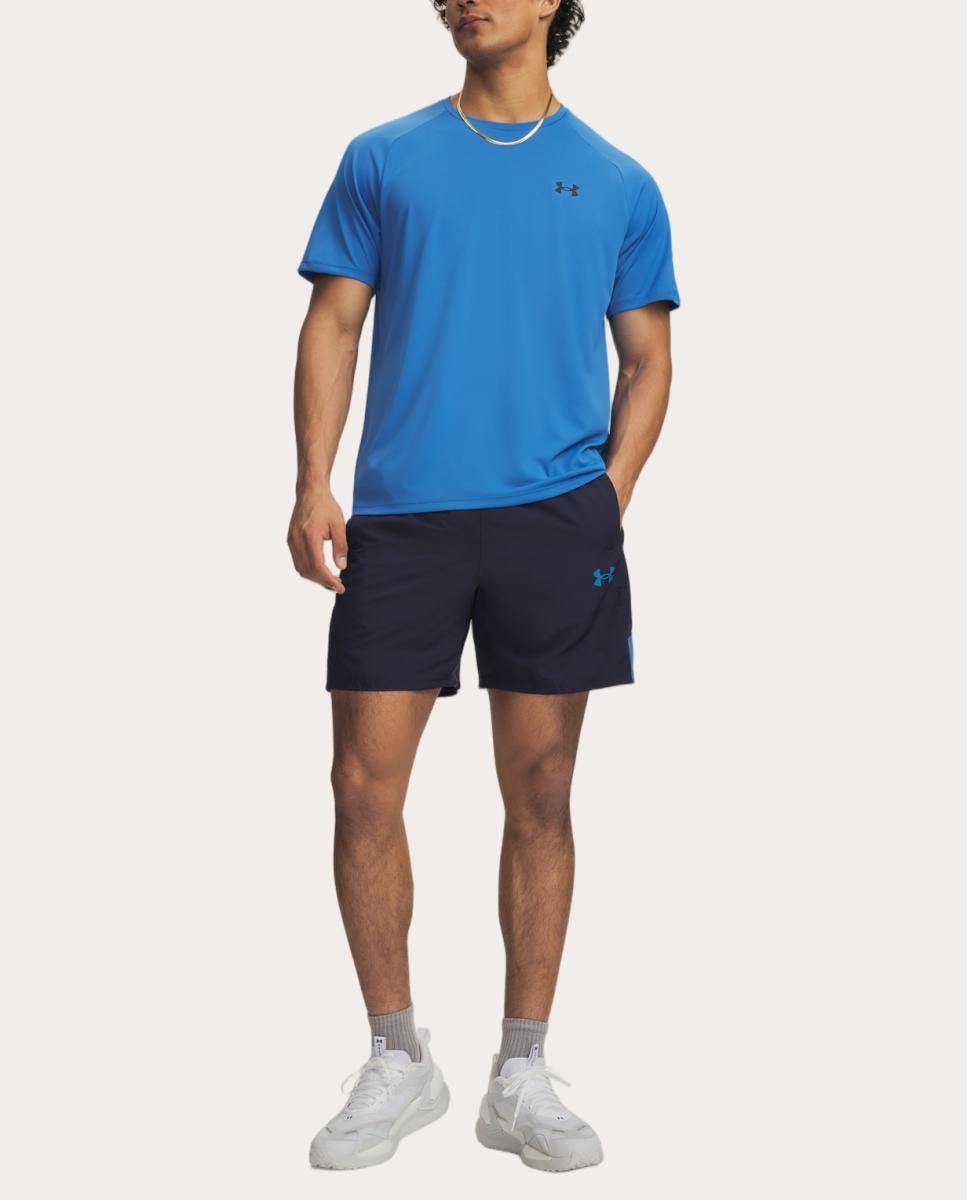 Calções de Homem UA Tech Utility Shorts Azul-noite-4
