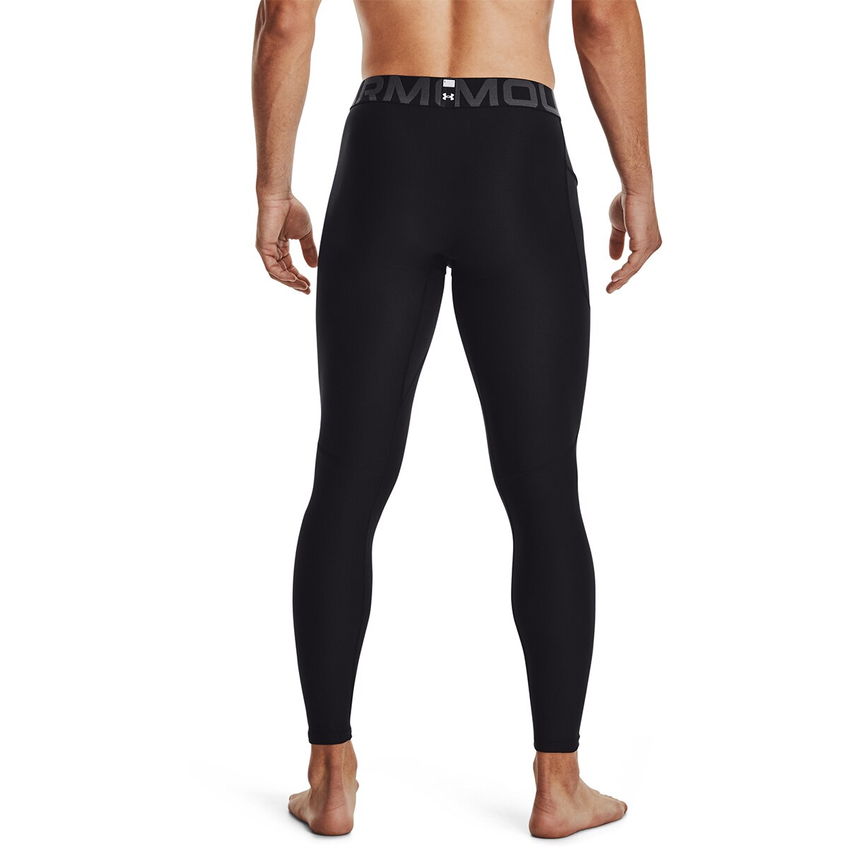 Leggings de Homem UA HG Armour Leggings Preto / Branco-2