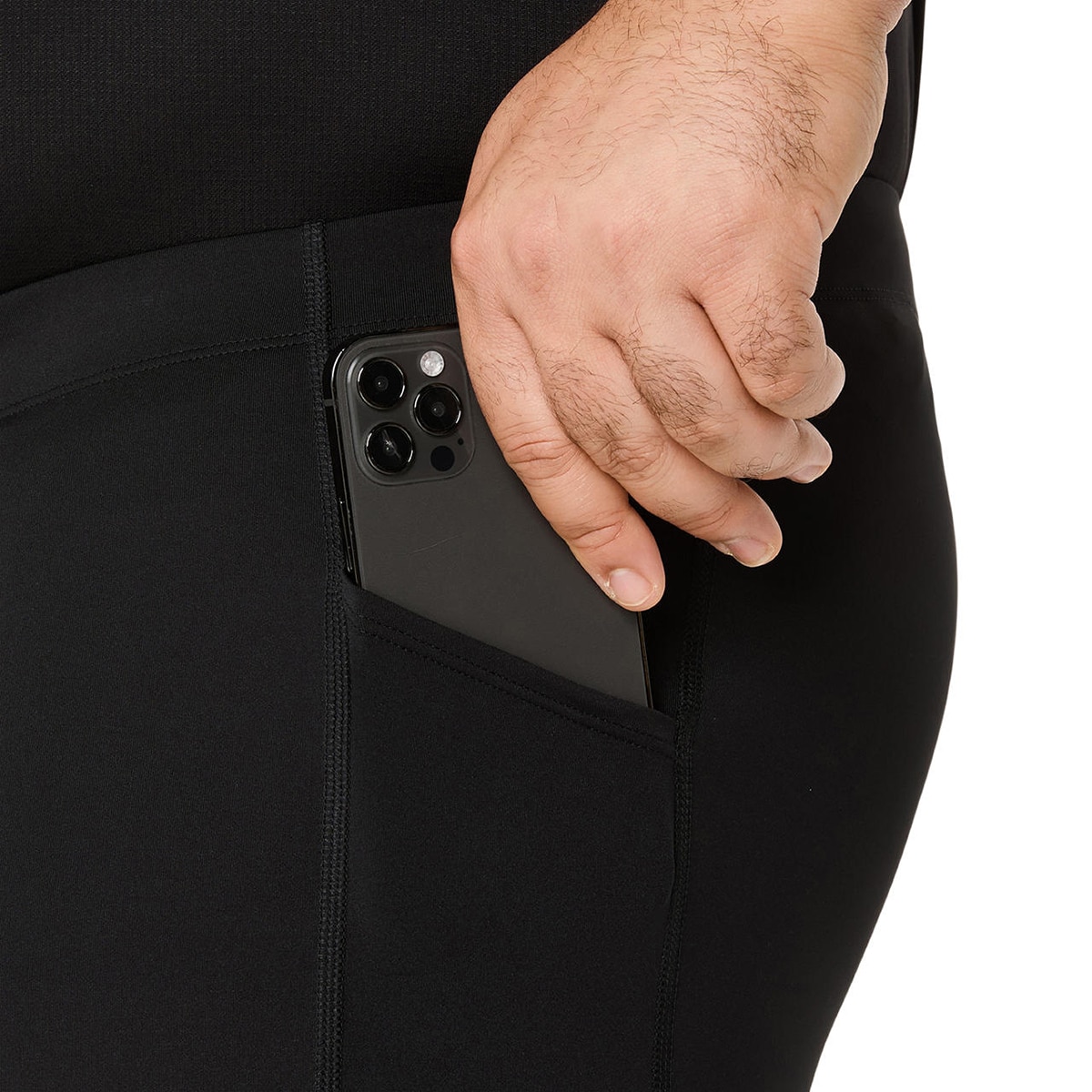 Leggings de Homem Core Tight Preto-4