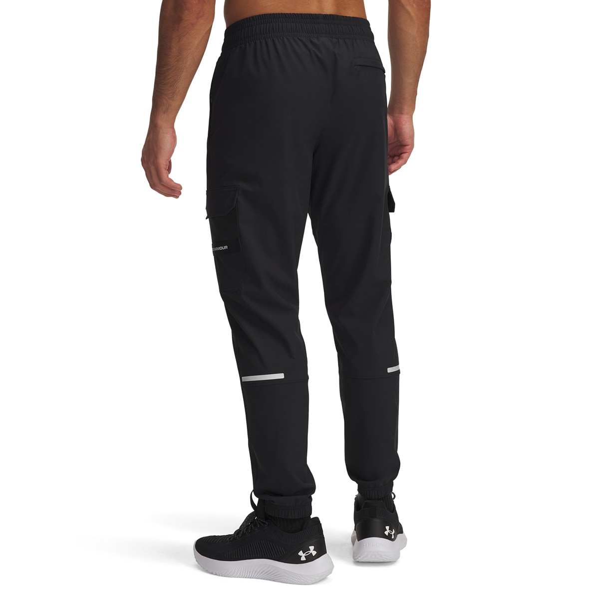 Calças de Homem UA Tech Utility Woven Pant Preto-2