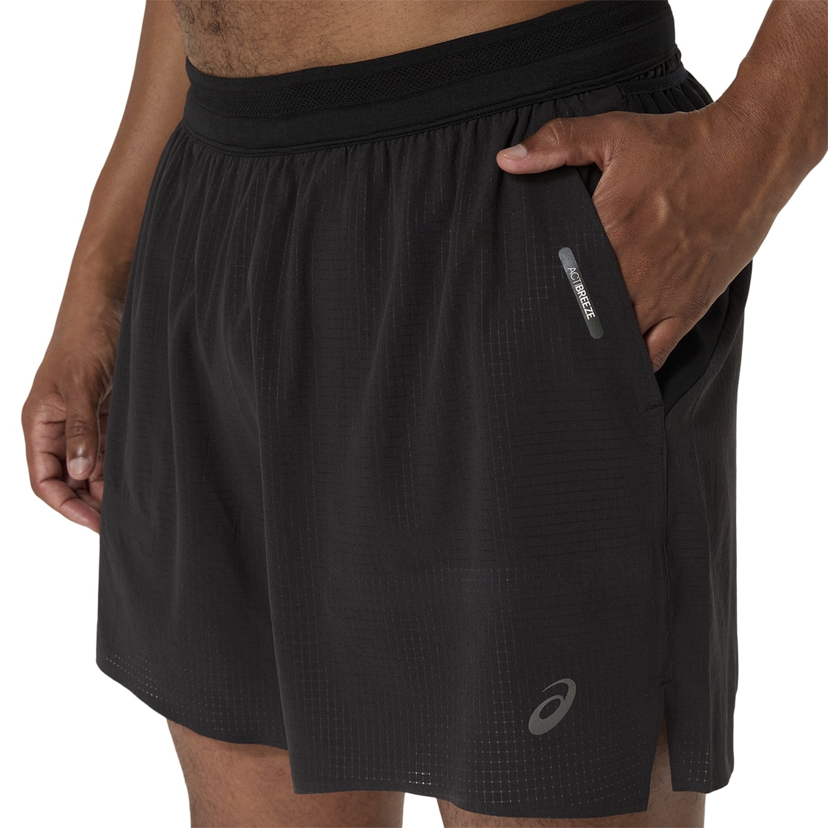 Calções de Running de Homem Fujitrail Elite Short Preto-5