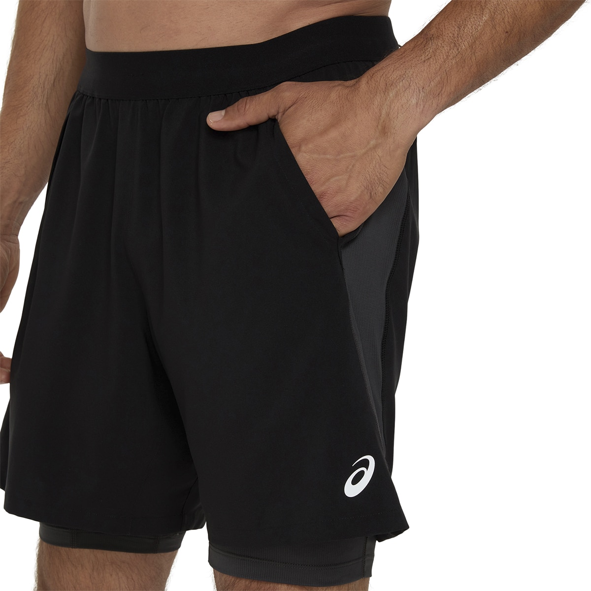 Calções de Homem Road 2-N-1 7IN Short Preto-4
