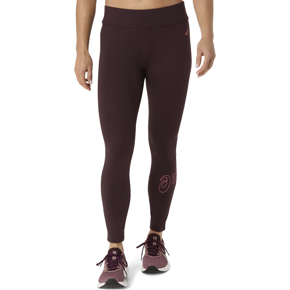 Leggings de Training de Mulher Logo 7/8 Tight Vermelho-1