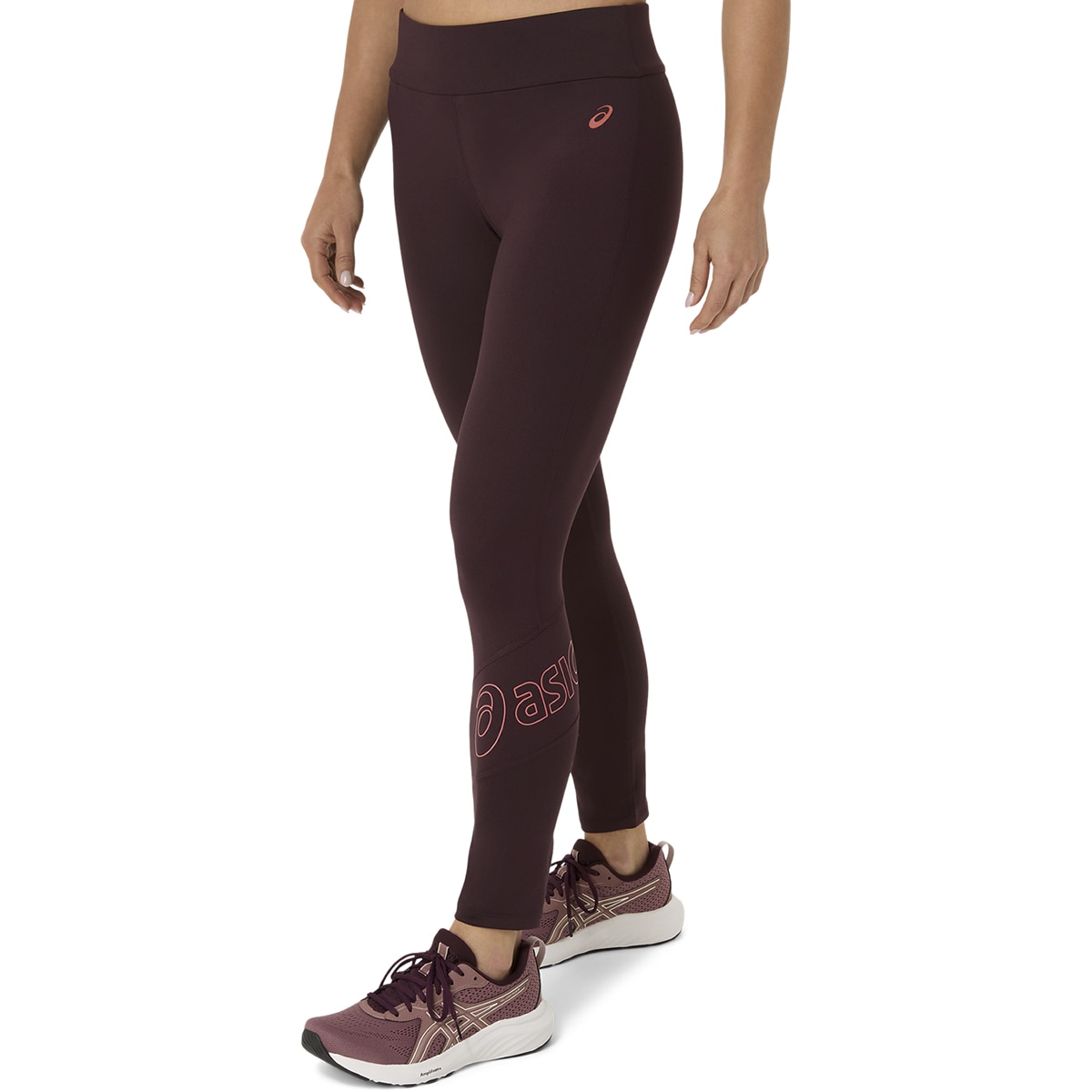 Leggings de Training de Mulher Logo 7/8 Tight Vermelho-3