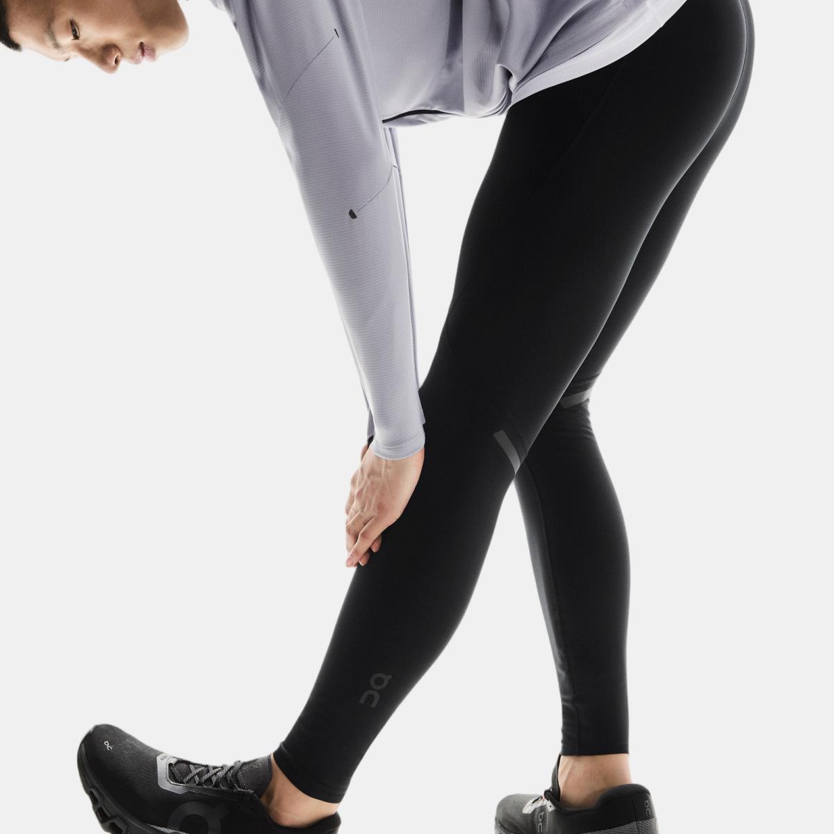 Malla de hombre Performance Tights On - Negro Negro-6