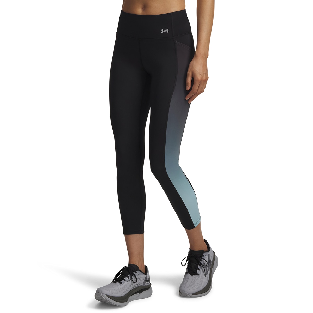 Leggings de Running de Mulher UA Velociti Ankle Prt Tights Preto-1