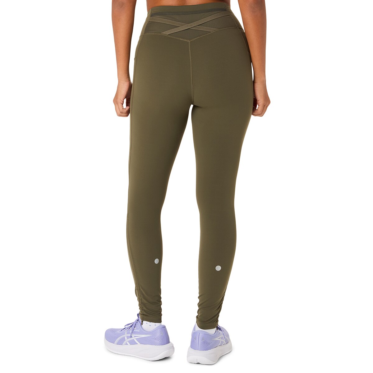 Leggings Nagino Run Adjustable Tight Verde-2