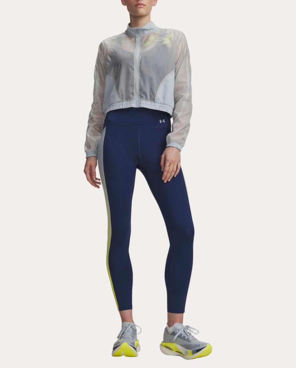 Leggings de Mulher UA Velociti Ankle Prt Tights Azul-escuro-4